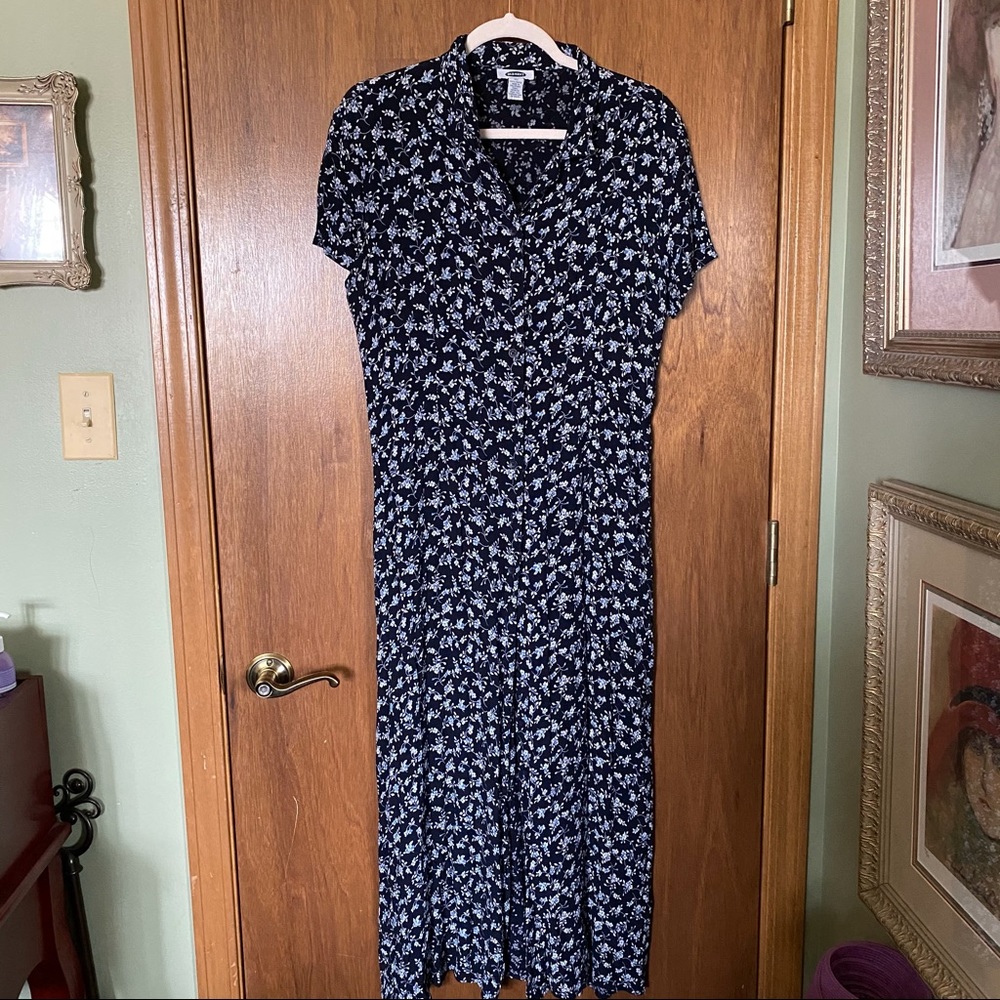 Old Navy Button Down Floral Dress